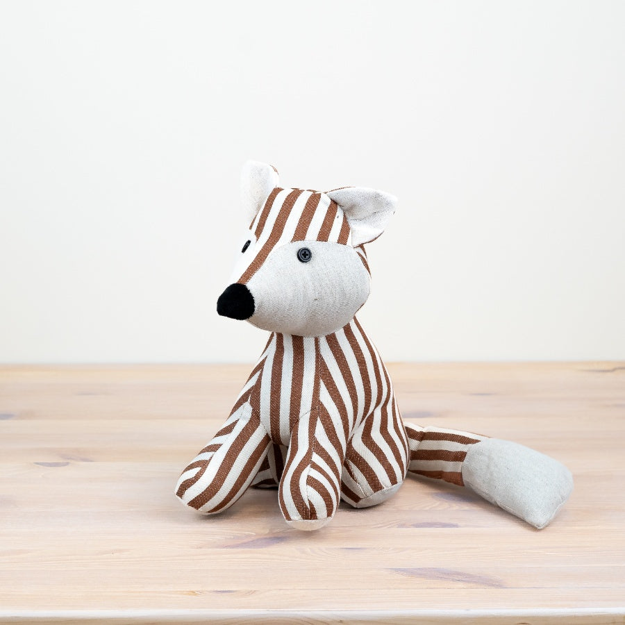 Striped Fox Doorstop
