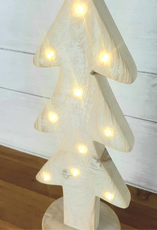 Signature Tree - Small Distressed Cream