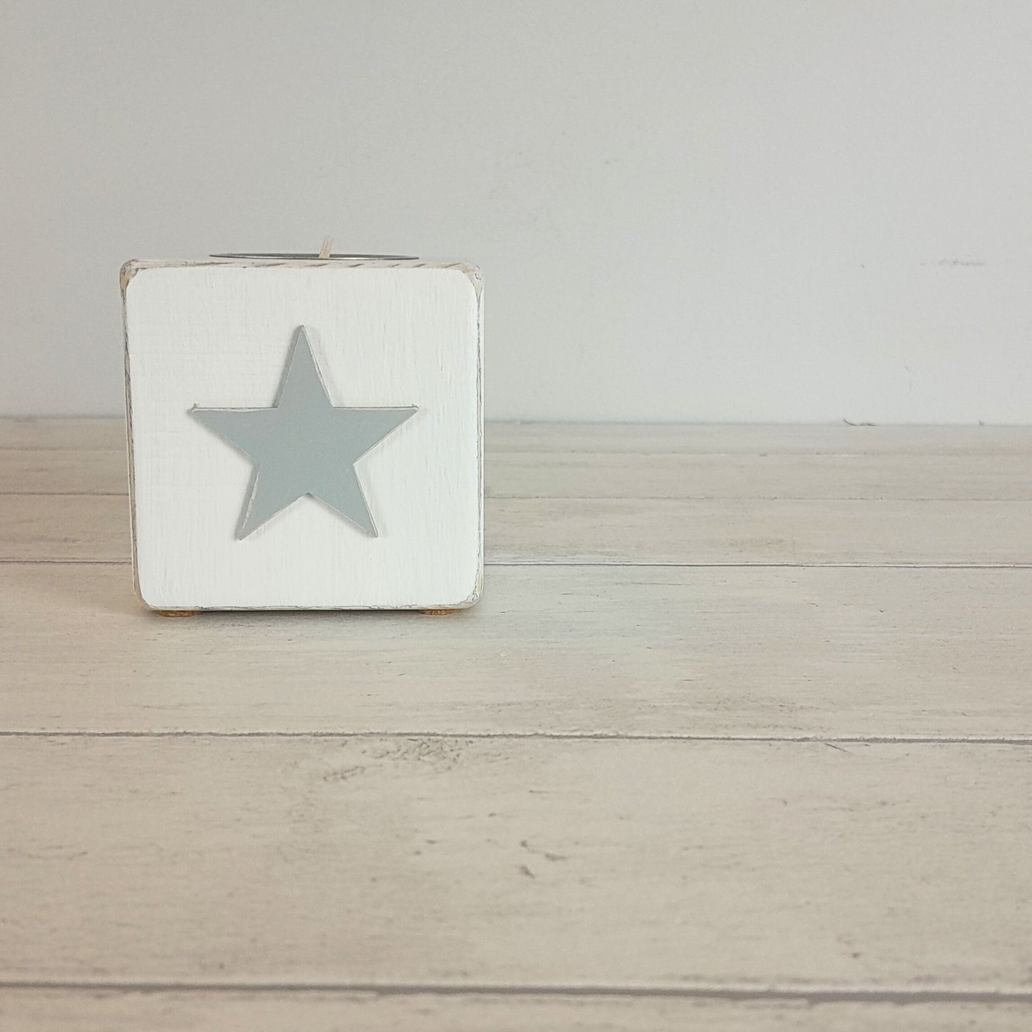 Fence Post Tealight Holder - Star