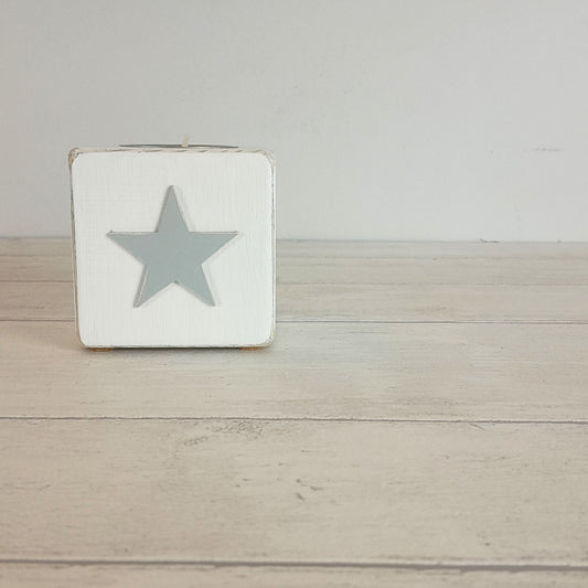 Fence Post Tealight Holder - Star