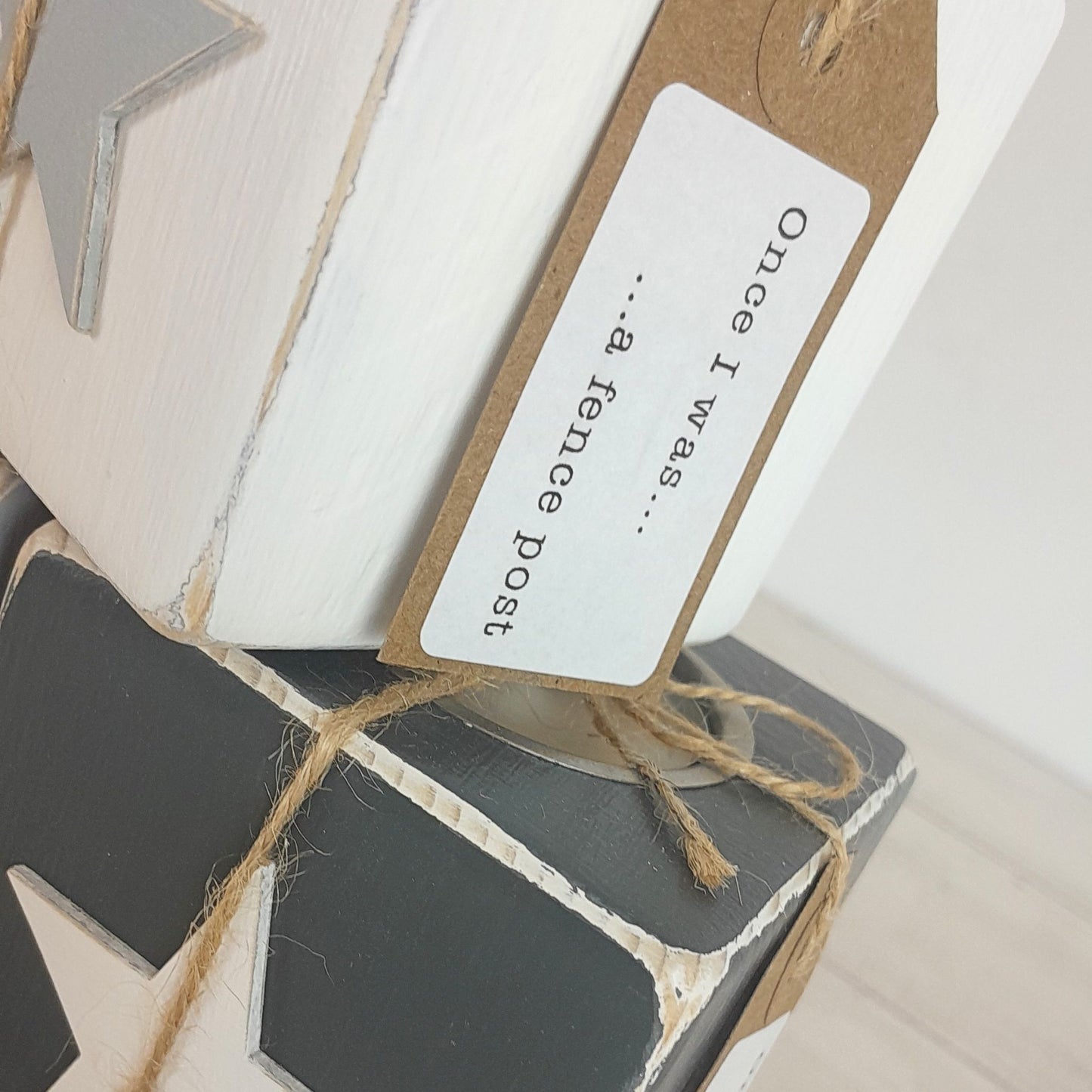 Fence Post Tealight Holder - Heart