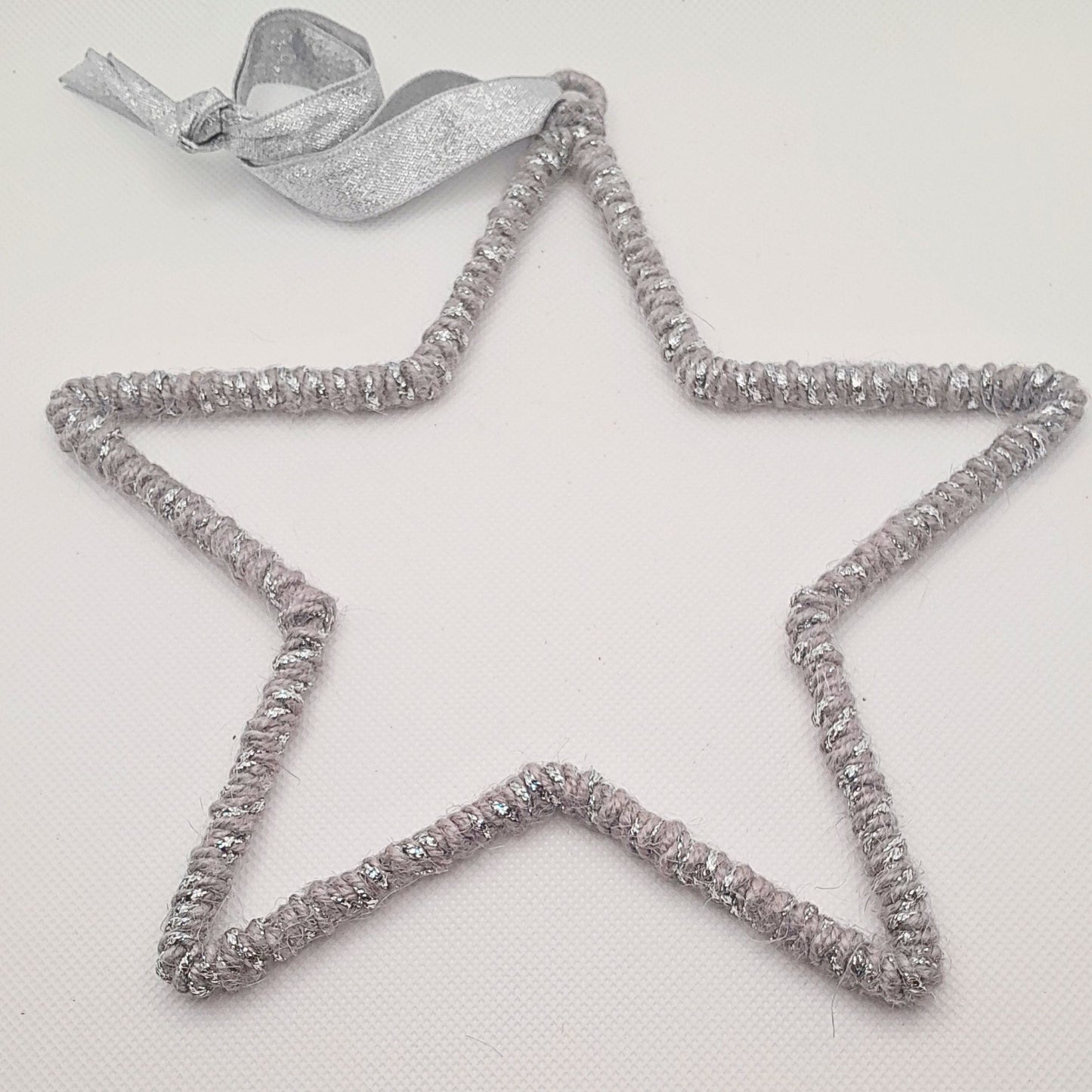 Glitter Star - Silver