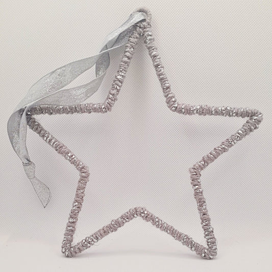 Glitter Star - Silver